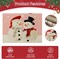 Linen Pink Table Runner, Seasonal Winter Holiday Kitchen Dining Table Decoration for Indoor Outdoor Home Party Christmas Table Runner Decor 13x120 Inch